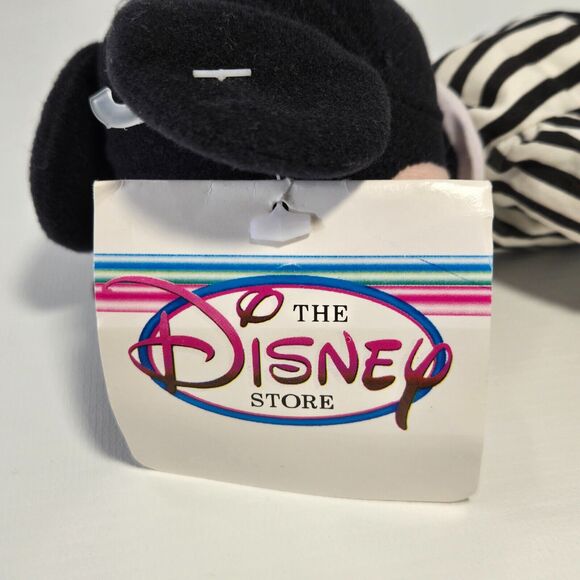 Disney Store Bean Bag Plush Referee‎ Mickey Mouse 9 inch w Tags - Picture 3 of 3